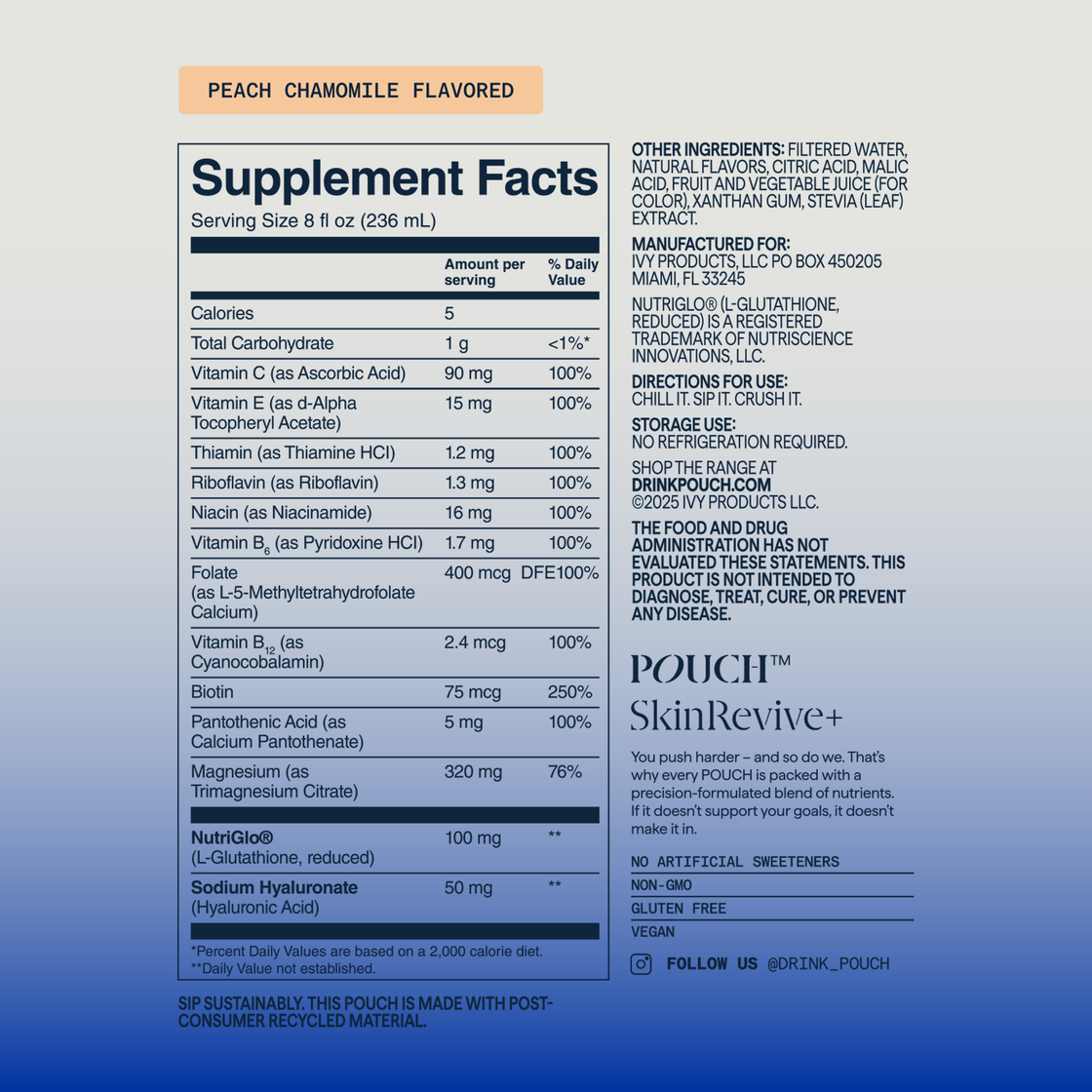SkinRevive+ | Anti Aging Support Drink | Pouch Drink POUCH SkinRevive+ | Anti Aging Support Drink | Pouch Drink POUCH